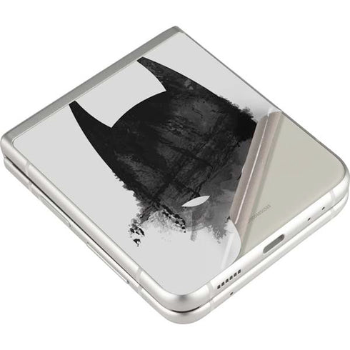 DC Comics Batman Mask Art Galaxy Z Flip3 5G Skin